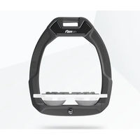 Produktbild von Flex-On Safe-On Sicherheitsreitsteigbügel Flat Grip Anthrazit Weiß Grau