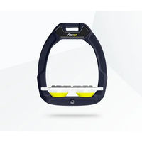 Produktbild von Flex-On Safe-On Sicherheitsreitsteigbügel Flat Grip Grün Weiß Gelb