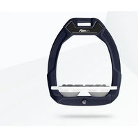 Produktbild von Flex-On Safe-On Sicherheitsreitsteigbügel Flat Grip Marine Weiß Grau