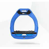 Produktbild von Flex-On Safe-On Sicherheitsreitsteigbügel für Kinder in Blau/Schwarz/Blau mit Grip