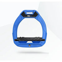 Produktbild von Flex-On Safe-On Sicherheitsreitsteigbügel für Kinder in Blau/Schwarz/Blau mit Grip