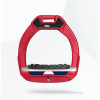 Produktbild von Flex-On Safe-On Sicherheitsreitsteigbügel für Kinder in Rot/Grau/Marine mit Grip