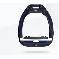 Produktbild von Flex-On Safe-On Sicherheitsreitsteigbügel mit Grip in Marine/Weiß/Marine
