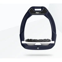 Produktbild von Flex-On Safe-On Sicherheitsreitsteigbügel mit Ultra Grip Neigung in Blau Weiß Grau