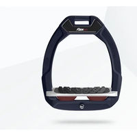 Produktbild von Flex-On Safe-On Sicherheitsreitsteigbügel mit Ultra Grip Neigung in Bordeaux/Grau/Bordeaux