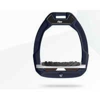 Produktbild von Flex-On Safe-On Sicherheitsreitsteigbügel mit Ultra Grip Neigung in Braun/Grau/Braun