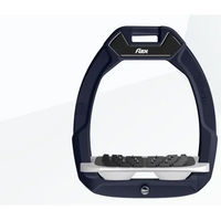 Produktbild von Flex-On Safe-On Sicherheitsreitsteigbügel mit Ultra Grip Neigung in Braun Grau Weiß