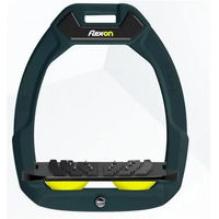 Produktbild von Flex-On Safe-On Sicherheitsreitsteigbügel mit Ultra Grip Neigung in Grün Schwarz Gelb