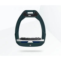 Produktbild von Flex-On Safe-On Sicherheitsreitsteigbügel mit Ultra Grip Neigungswinkel in Grün Grau Marine