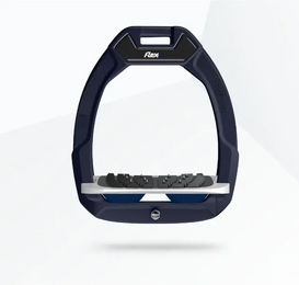 Flex-On Safe-On Sicherheitsreitsteigbügel mit Ultra Grip Neigungswinkel in Grün Grau oder Marine – Bild 1 von 1