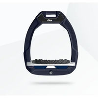 Produktbild von Flex-On Safe-On Sicherheitsreitsteigbügel mit Ultra Grip Neigungswinkel in Grün Grau oder Marine
