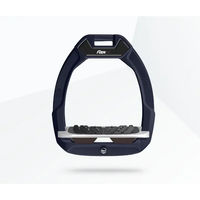 Produktbild von Flex-On Safe-On Sicherheitsreitsteigbügel Neigend Ultra Grip Grün Grau Braun