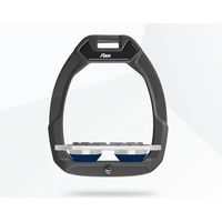 Produktbild von Flex-On Safe-On Sicherheitsreitsteigbügel Plat Grip Anthrazit Grau Marine