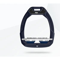 Produktbild von Flex-On Safe-On Sicherheitsreitsteigbügel Plat Grip Blau Grau Marin