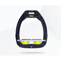 Produktbild von Flex-On Safe-On Sicherheitsreitsteigbügel Plat Grip Grün Grau Yellow