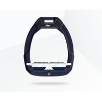 Produktbild von Flex-On Safe-On Sicherheitsreitsteigbügel Plat Grip Grün Weiß Marin