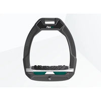 Produktbild von Flex-On Safe-On Sicherheitsreitsteigbügel Ultra Grip Anthrazit Grau Grün
