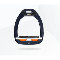 Produktbild von Flex-On Safe-On Sicherheitsreitsteigbügel Ultra Grip in Grün Weiß Orange