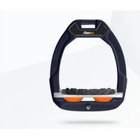 Produktbild von Flex-On Safe-On Sicherheitsreitsteigbügel Ultra Grip Marine Grau Orange