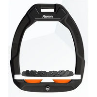 Produktbild von Flex-On Safe-On Sicherheitsreitsteigbügel Ultra Grip Schwarz Weiß Orange