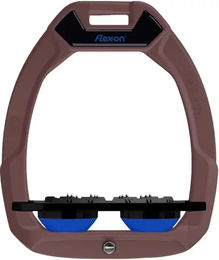 Flex-On Safe-On Sicherheitssättelgurte Flat Ultra Grip für Pferde in Braun Schwarz Blau – Bild 1 von 1