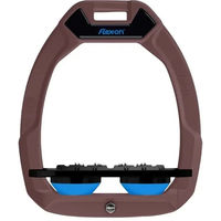 Produktbild von Flex-On Safe-On Sicherheitssättelgurte Flat Ultra Grip für Pferde in Braun Schwarz Blau