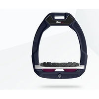 Produktbild von Flex-On Safe-On Sicherheitssättelsteg Ultra Grip schräg Bordeaux Grau Lila