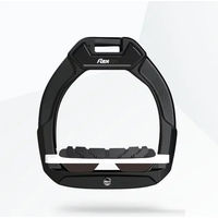 Produktbild von Flex-On Safe-On Sicherheitssättelsteigbügel für Kinder mit Grip in Schwarz Weiß oder Braun