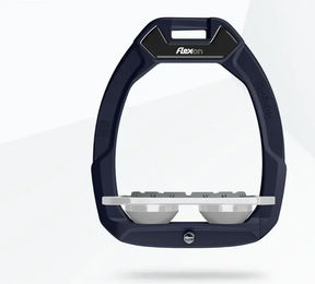 Flex-On Safe-On Sicherheitssättelstützen Flat Grip Blau Grau – Bild 1 von 1