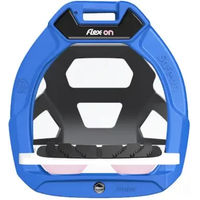 Produktbild von Flex-On Safe-On Sicherheitssättelstützen Flat Ultra Grip Blau Weiß Schwarz