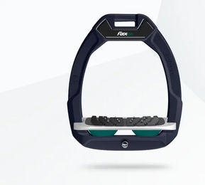 Flex-On Safe-On Sicherheitssättelträger Schräg Ultra Grip aus Aluminium in Grau/Grün – Bild 1 von 1
