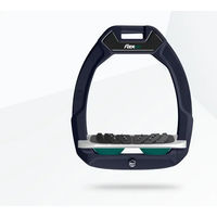 Produktbild von Flex-On Safe-On Sicherheitssättelträger Schräg Ultra Grip aus Aluminium in Grau/Grün