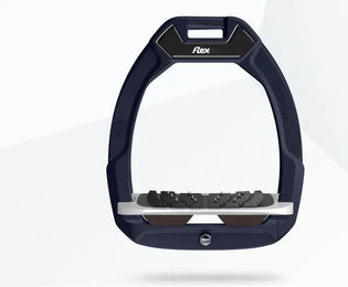 Flex-On Safe-On Sicherheitssattel aus Aluminium in Grau und Braun – Bild 1 von 1