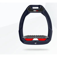 Produktbild von Flex-On Safe-On Sicherheitssattel für Distanzreiten aus Aluminium in Grau/Rot