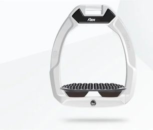 Flex-On Safe-On Sicherheitssattel für Endurance Pferde Weiß Grau Braun – Bild 1 von 1