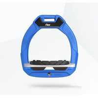 Produktbild von Flex-On Safe-On Sicherheitssattel für Kinder mit schrägem Grip in Blau Grau Braun