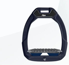 Flex-On Safe-On Sicherheitssattel für Pferde in Marine Grau Mitternachtsblau – Bild 1 von 1