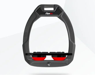 Flex-On Safe-On Sicherheitssattel mit flachem Griff in Anthrazit Schwarz Rot – Bild 1 von 1