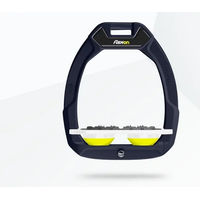 Produktbild von Flex-On Safe-On Sicherheitssattel mit flachem Griff in Marine Weiß Gold
