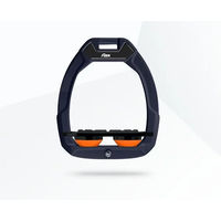 Produktbild von Flex-On Safe-On Sicherheitssattel mit flachem Griff Rot Schwarz Orange