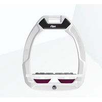 Produktbild von Flex-On Safe-On Sicherheitssattel mit flachem Griff Weiß/Weiß/Plum