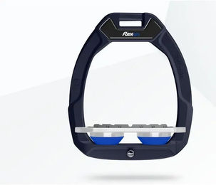 Flex-On Safe-On Sicherheitssattel mit flachem Grip in Marine Grau Blau – Bild 1 von 1