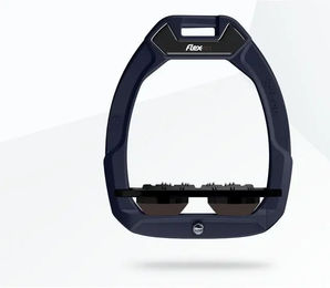 Flex-On Safe-On Sicherheitssattel mit flachem Ultra Grip aus Aluminium in Schwarz und Braun – Bild 1 von 1