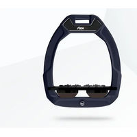 Produktbild von Flex-On Safe-On Sicherheitssattel mit flachem Ultra Grip aus Aluminium in Schwarz und Braun
