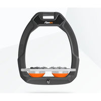 Produktbild von Flex-On Safe-On Sicherheitssattel mit flachem Ultra Grip in Anthrazit Grau Orange
