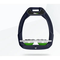 Produktbild von Flex-On Safe-On Sicherheitssattel mit flachem Ultra Grip in Blau Grau Grün