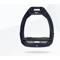 Produktbild von Flex-On Safe-On Sicherheitssattel mit schrägem Grip in Blau Schwarz Grau