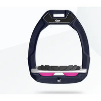 Produktbild von Flex-On Safe-On Sicherheitssattel mit schrägem Grip in Braun Grau Rosa