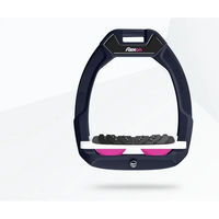 Produktbild von Flex-On Safe-On Sicherheitssattel mit Ultra Grip Aluminium in Weiß/Rosa