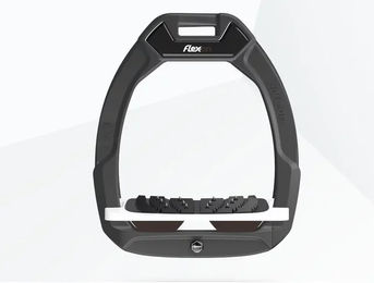 Flex-On Safe-On Sicherheitssattel mit Ultra Grip in Anthrazit Weiß Braun – Bild 1 von 1
